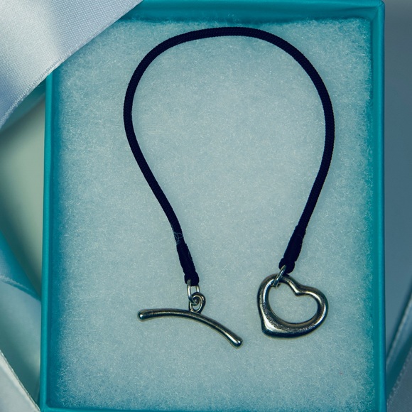Tiffany & Co. Jewelry - Tiffany & Co. Peretti Silk Heart Toggle Bracelet